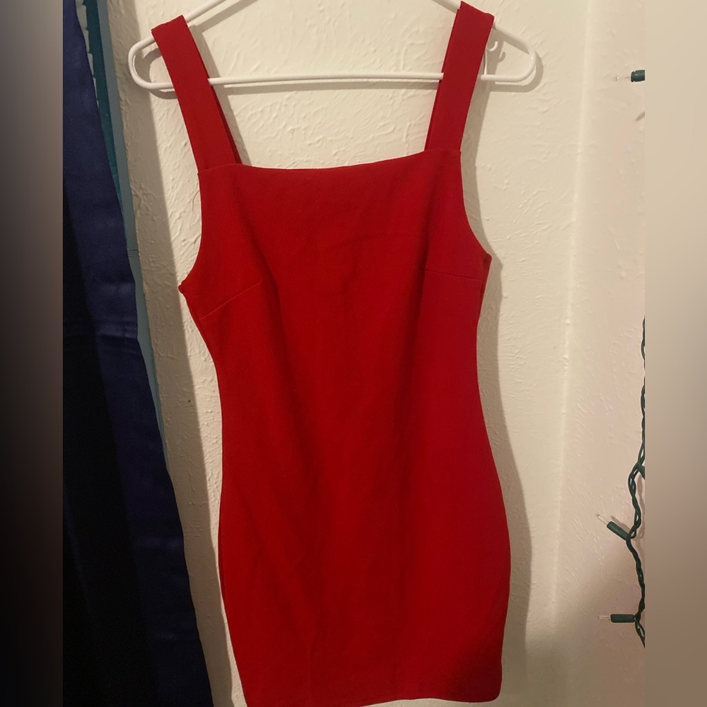 Red dress